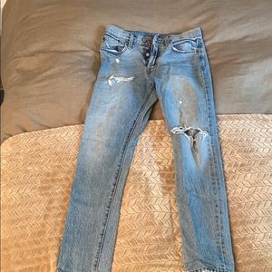 Levis 501 skinnys size 27 leg 30